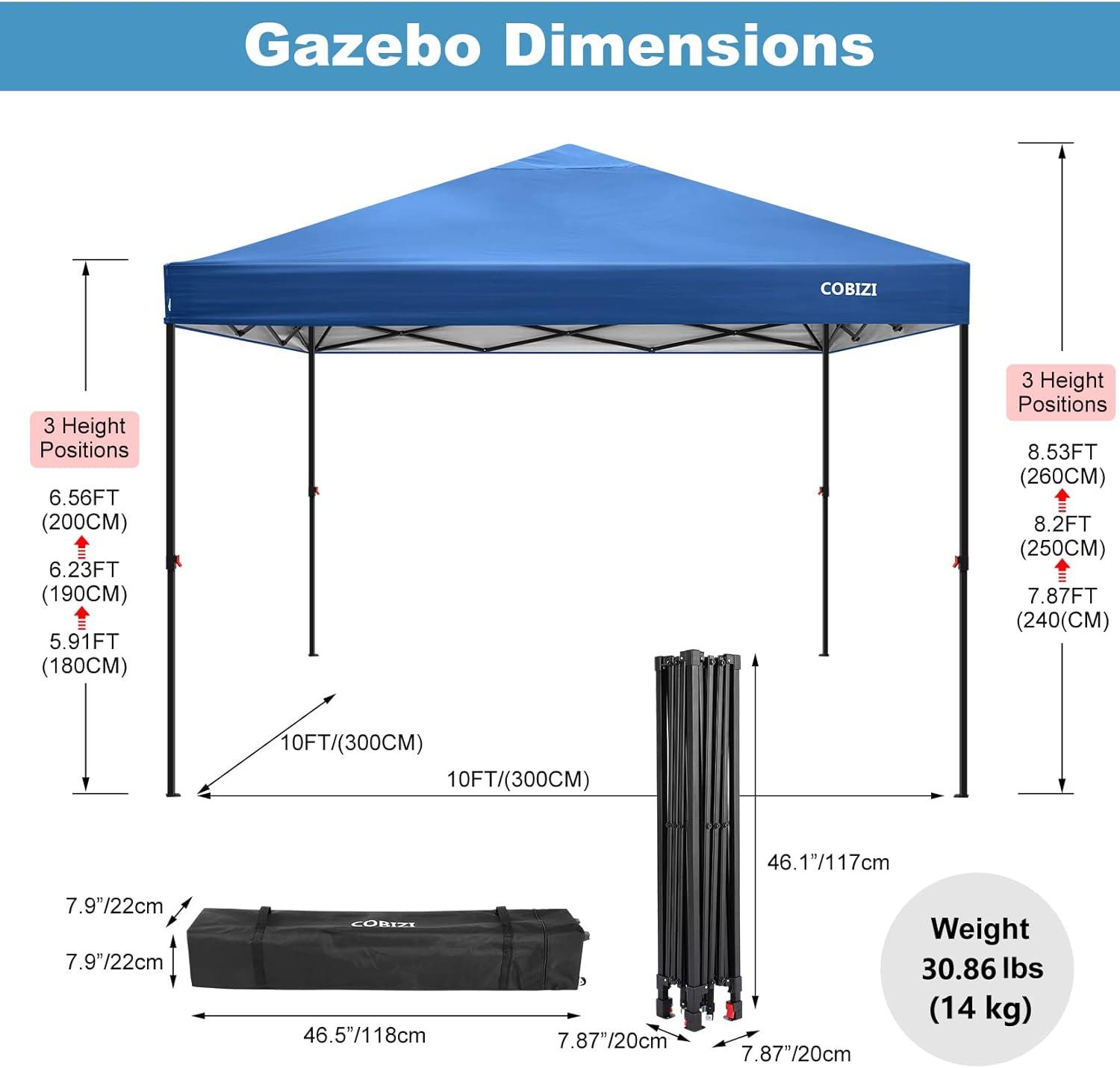 image:imageCOBIZI 10x30 Party Tent Heavy Duty Large Outdoor Wedding Tents for Parties with 8 Sidewalls amp Builtin SandbagsWaterproof Event Canopy Gazebo Commercial Tent for CarportCampingPatioWindproofPurple1