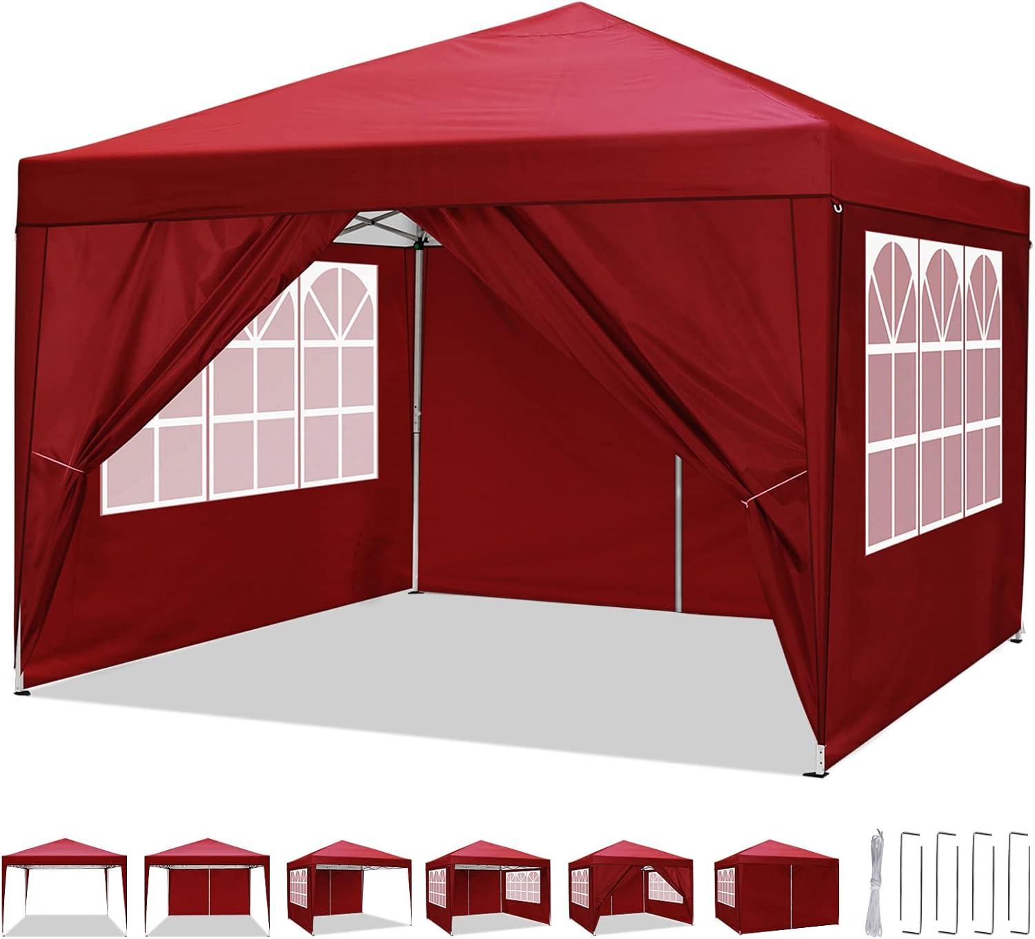 image:imageCOBIZI 10x30 Party Tent Heavy Duty Large Outdoor Wedding Tents for Parties with 8 Sidewalls amp Builtin SandbagsWaterproof Event Canopy Gazebo Commercial Tent for CarportCampingPatioWindproofPurple1