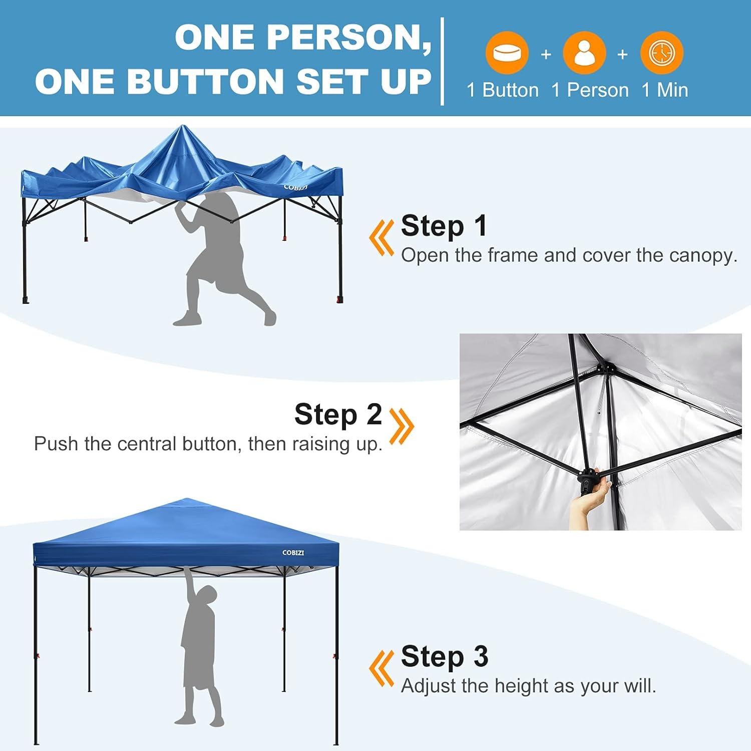 image:imageCOBIZI 10x30 Party Tent Heavy Duty Large Outdoor Wedding Tents for Parties with 8 Sidewalls amp Builtin SandbagsWaterproof Event Canopy Gazebo Commercial Tent for CarportCampingPatioWindproofPurple1