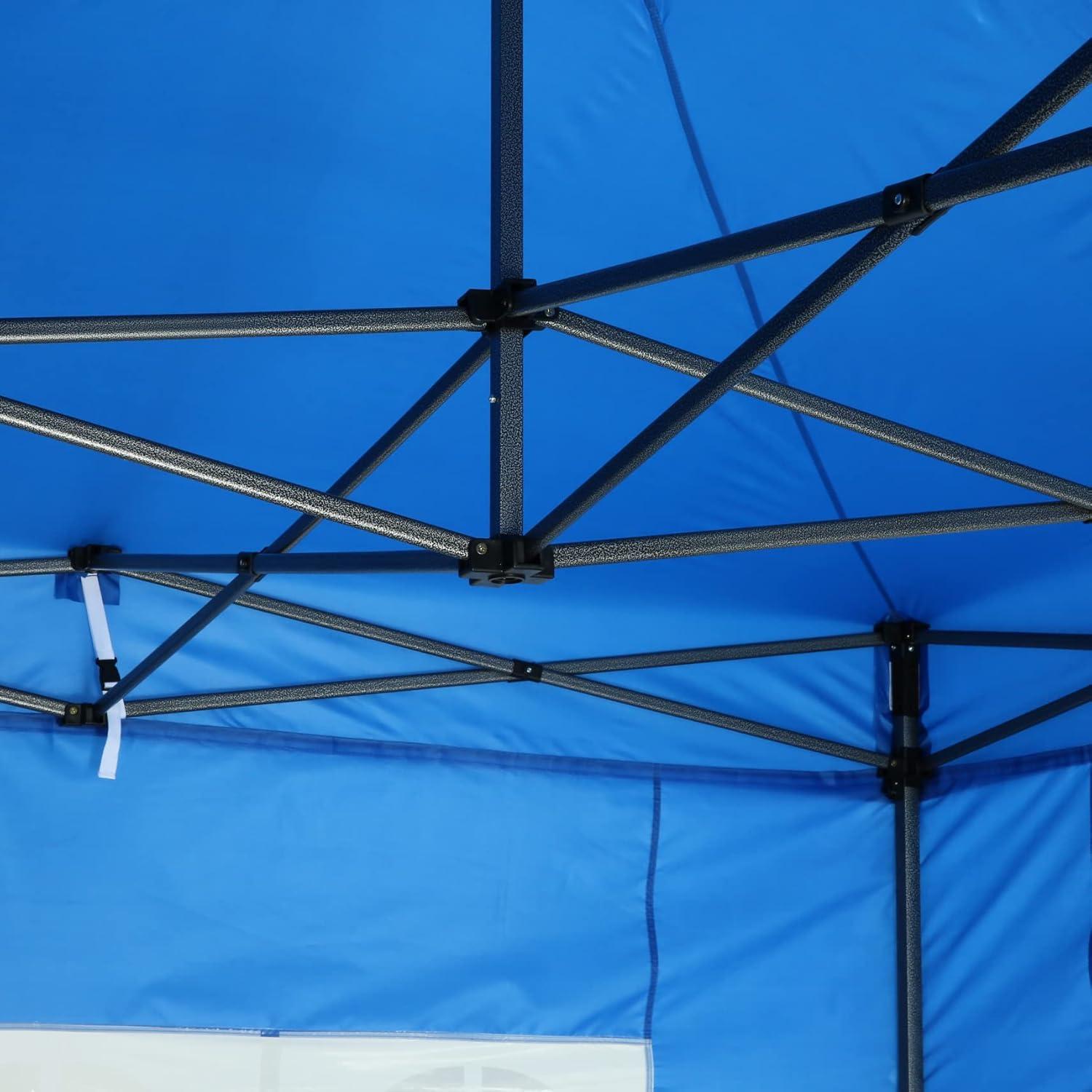 image:imageCOBIZI 12x12 Pop Up Gazebo On Clearance Canopy Tent Easy Up Outdoor Gazebo Waterproof Upgrade with Mosquito Nettings and Carry Bag for Patio Garden LawnYellow