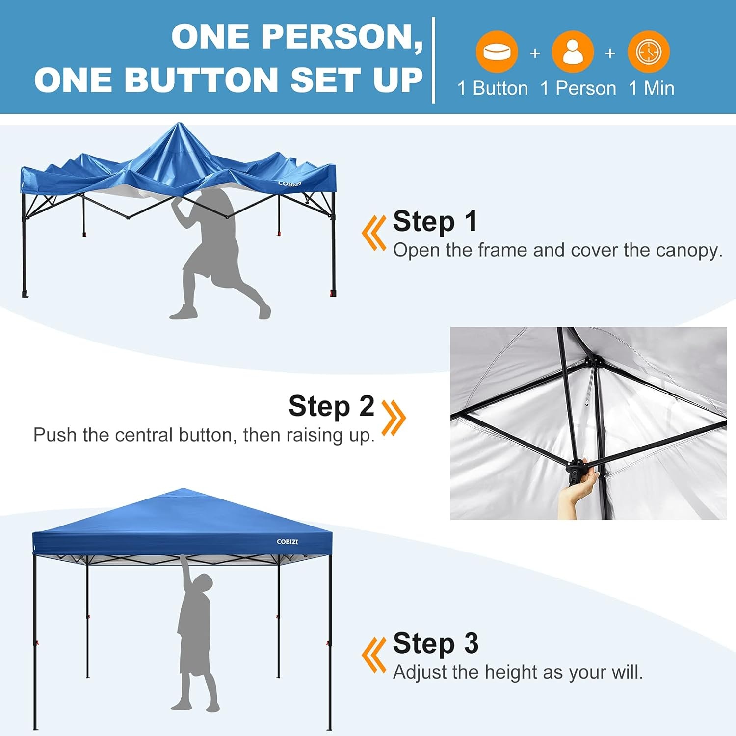 image:imageCOBIZI 20x30 FT Party Tent Heavy Duty Large Outdoor Event Tents for Parties with 8 Sidewalls amp Builtin SandbagsWaterproof Wedding Canopy Tent Gazebo Commercial Tents for CarportPatioWhitePurple1