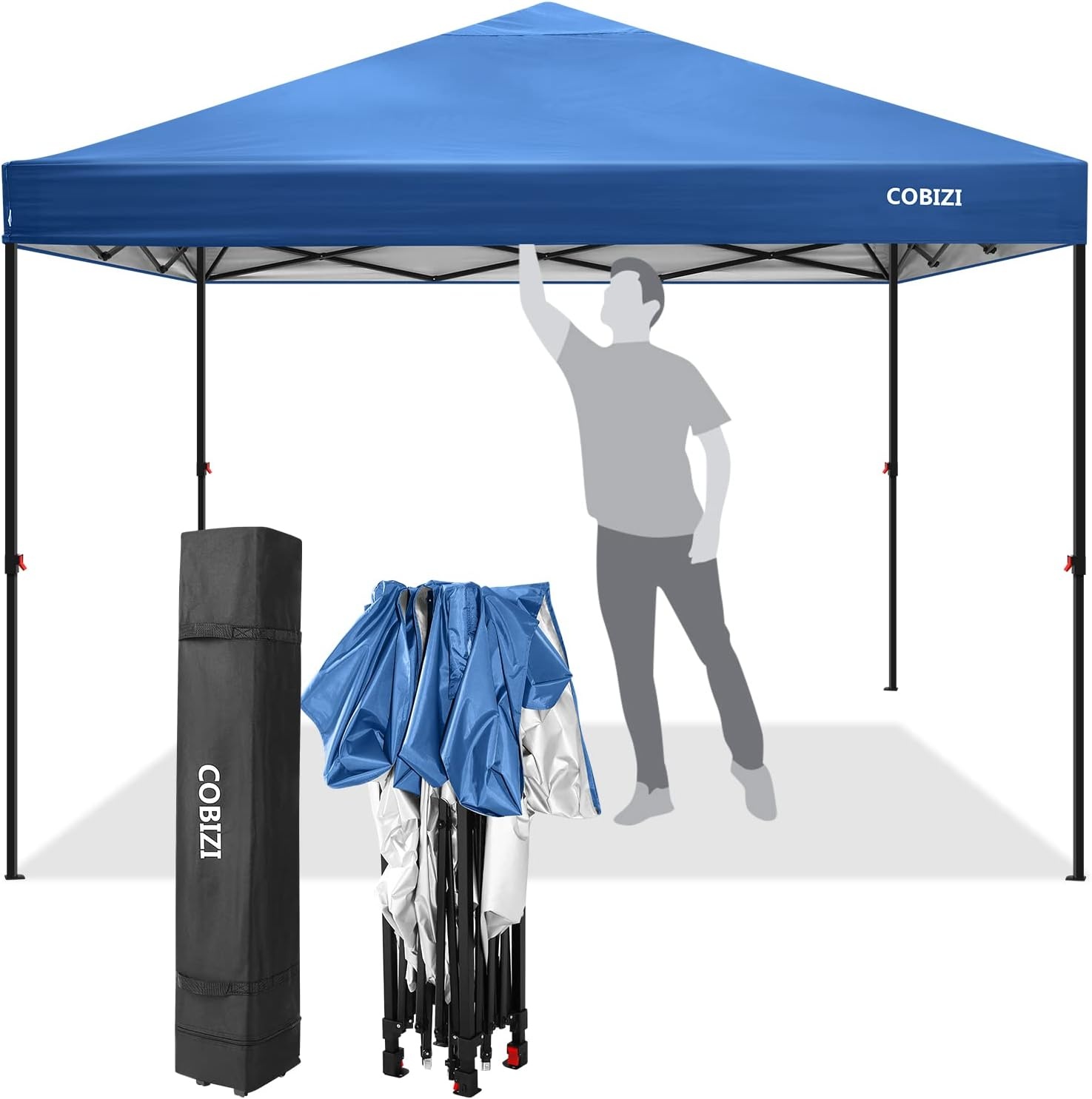 image:imageCOBIZI 20x30 FT Party Tent Heavy Duty Large Outdoor Event Tents for Parties with 8 Sidewalls amp Builtin SandbagsWaterproof Wedding Canopy Tent Gazebo Commercial Tents for CarportPatioWhitePurple1