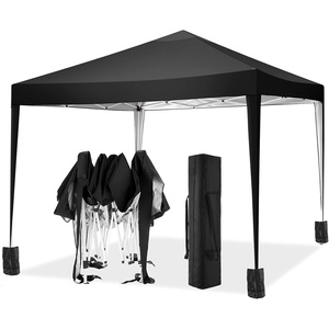 image:imageCOBIZI 10x20 FT Pop up Canopy Tent with Sidewalls Party Tents for Parties Carpas para Fiestas Easy Set Large Outdoor Popup Patio Gazebo for BackyardWeddingsVendorCommercial EventWhite UpgradeBlack